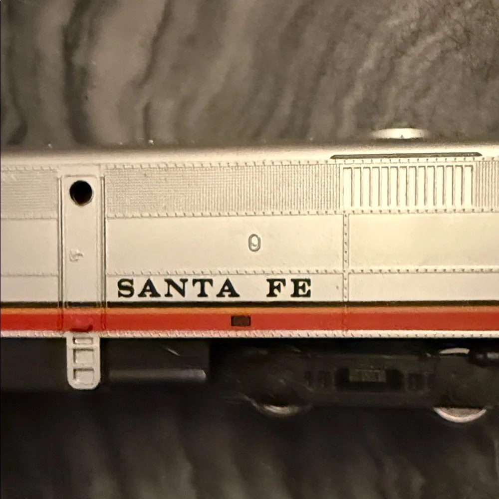 Red and Silver Toy Train